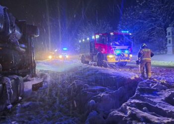 Atak zimy na Podkarpaciu. Ponad pół tysiąca interwencji strażaków