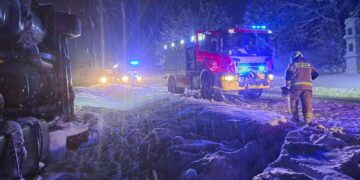 Atak zimy na Podkarpaciu. Ponad pół tysiąca interwencji strażaków