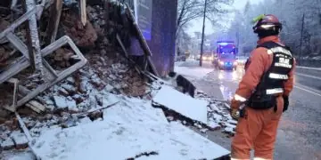 Katastrofa budowlana w Bielsku-Białej. Runęła ściana budynku