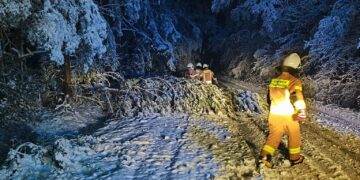 Atak zimy w Wielkopolsce. Setki interwencji strażaków