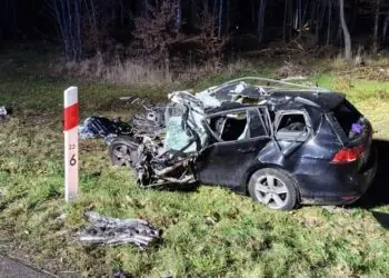 Śmiertelny wypadek na DK92