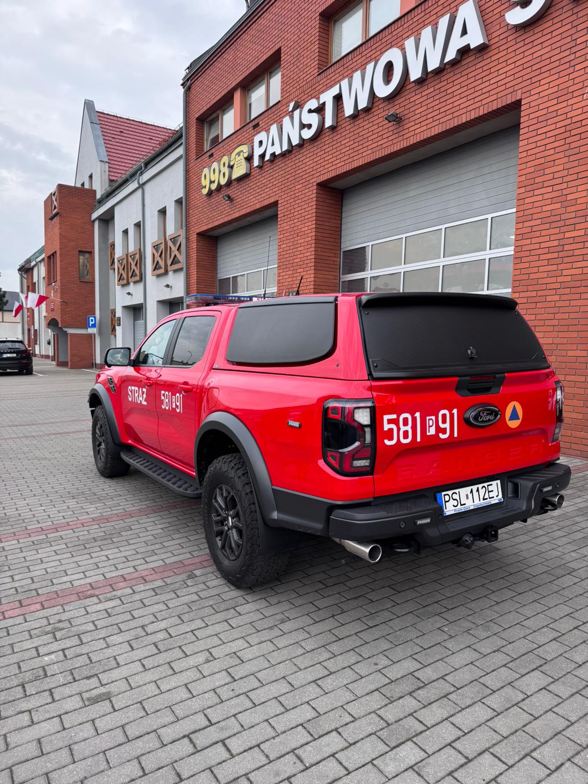 Nowy Ford Ranger dla JRG Słupca