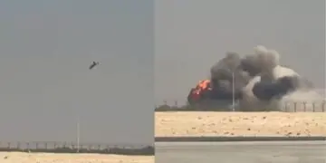 Katastrofa indyjskiego myśliwca na Dubai Air Show [FILM]