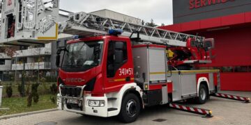 Nowa drabina Magirusa dla strażaków z Białej Podlaskiej