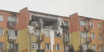 Wybuch w Braniewie. Jedna osoba ranna