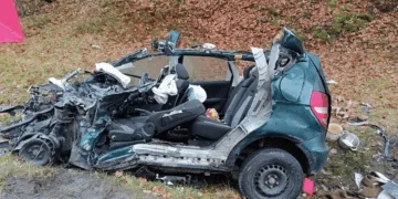 Śmiertelny wypadek na krajowej ‘piętnastce’