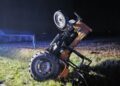 Uderzył w ciągnik rolniczy. Jedna osoba w szpitalu