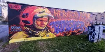 W Poznaniu upamiętnili strażaka Patryka Michalskiego