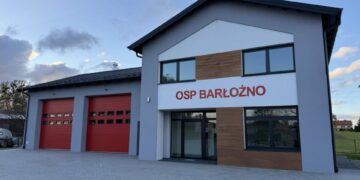 Zakończyła się budowa nowej remizy OSP w Barłożnie