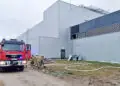 Pożar w zakładach mięsnych w Osiu