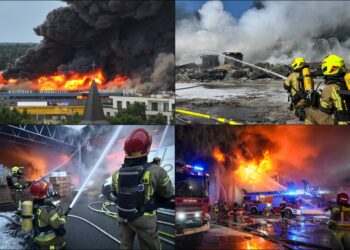 Pożary hal przetoczyły się przez Polskę