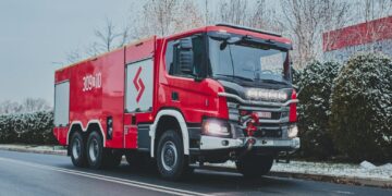 Nowa Scania dla OSP z Dobrego Miasta
