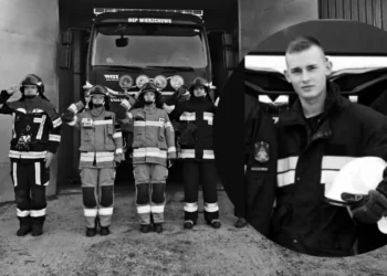 Kamil zmarł po ciężkiej chorobie. Strażacy oddali mu hołd