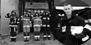Kamil zmarł po ciężkiej chorobie. Strażacy oddali mu hołd