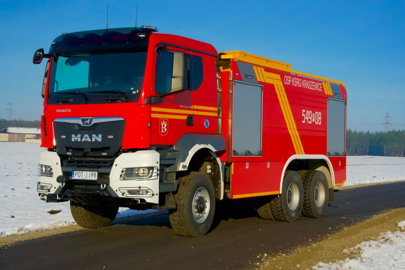 Nowe GCBA trafiło do strażaków z OSP Kraszewice
