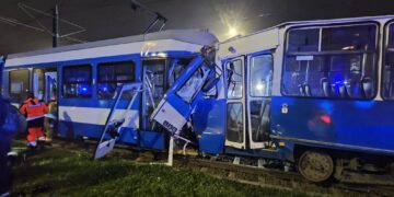 Zderzenie tramwajów w Krakowie. Wielu rannych