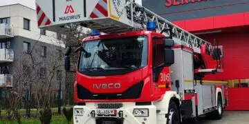 Drabina mechaniczna Magirusa dla JRG 10 Łódź