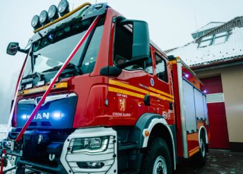 Stracili wóz w powodzi. Dzisiaj mają nowego MAN-a