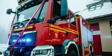 Stracili wóz w powodzi. Dzisiaj mają nowego MAN-a