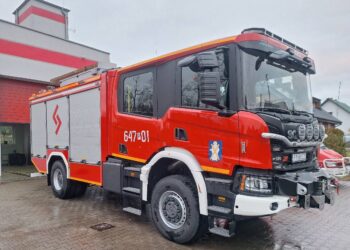 Nowa Scania już w podziale bojowym OSP Bucz