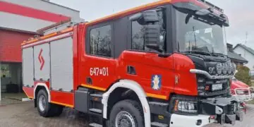 Nowa Scania już w podziale bojowym OSP Bucz