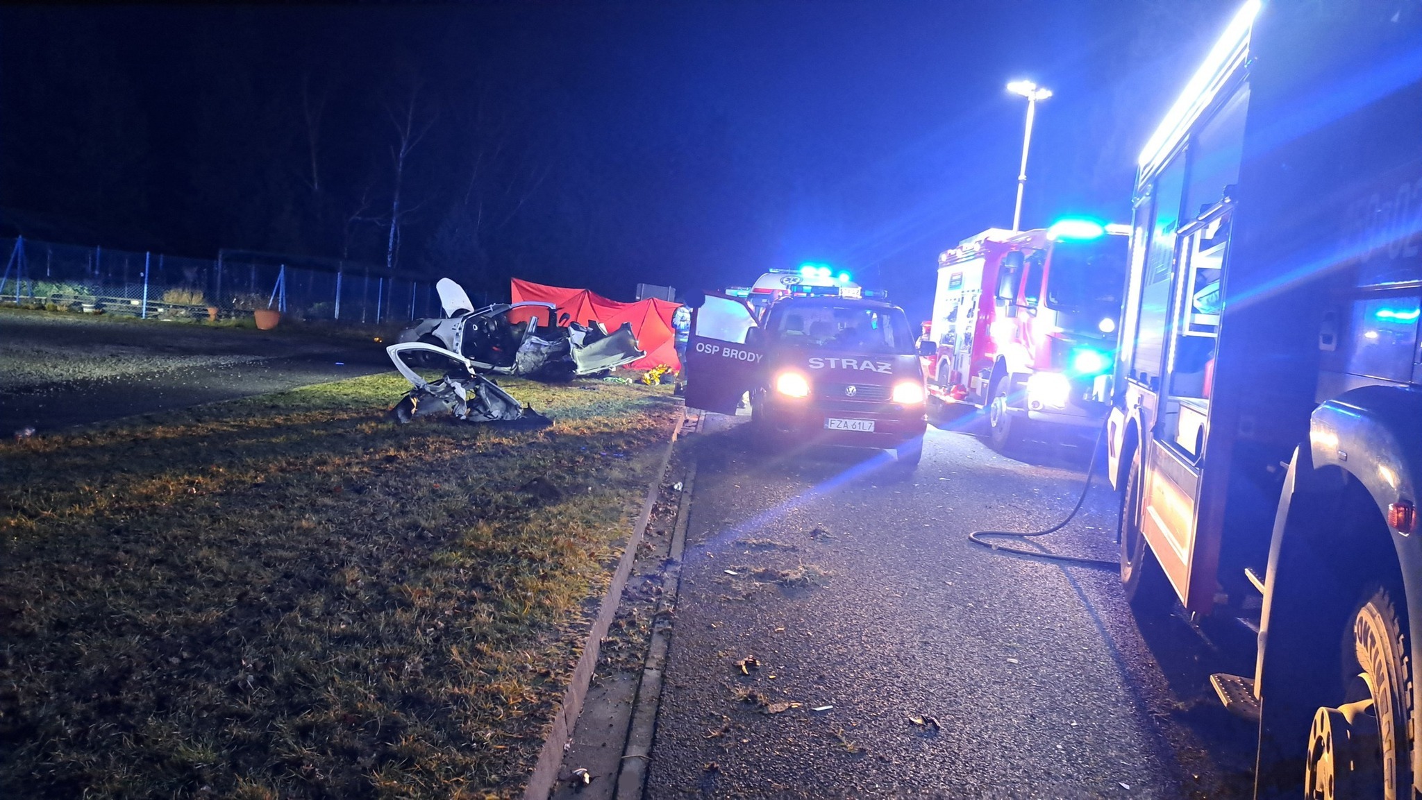 Wypadek na DW289. Nie żyje 18-latka