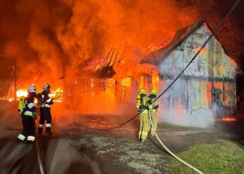 Pożar budynków pod Krakowem. Drugi w ciągu kilku dni