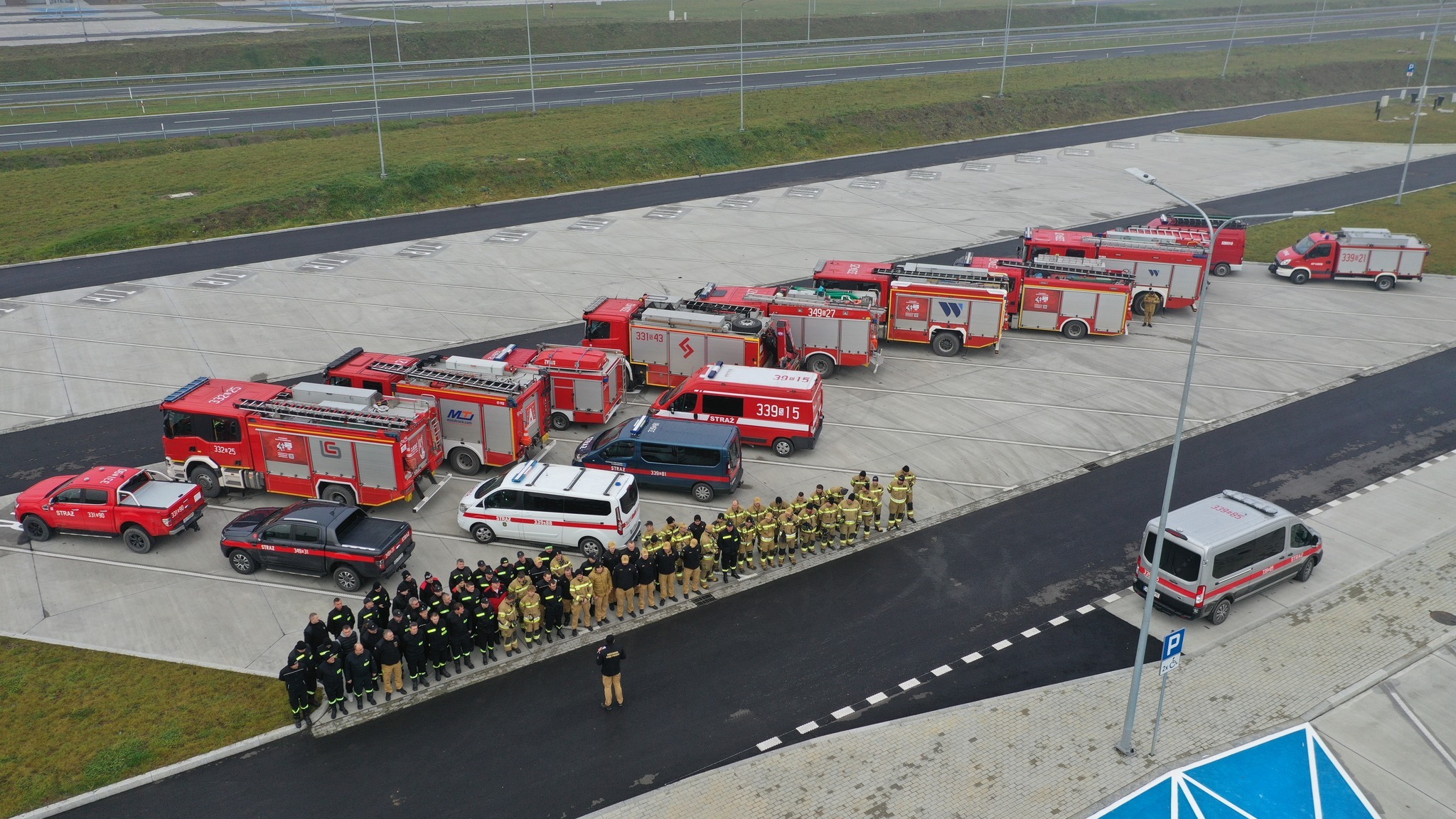 Strażacy zapoznali się z nowym odcinkiem S1