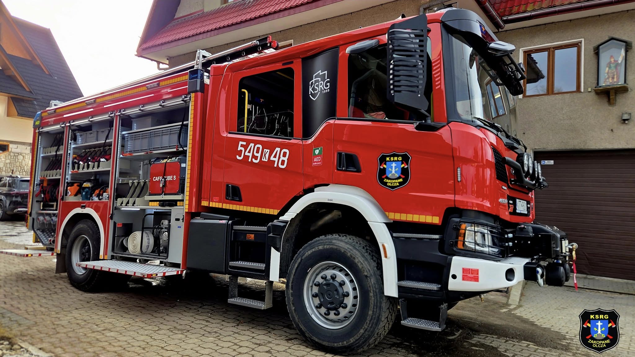 Nowa Scania dla ochotników z Zakopanego