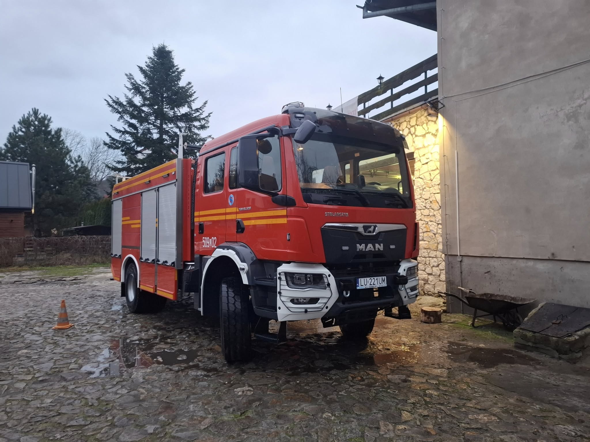 Dwadzieścia MAN-ów dla lubelskich ochotników