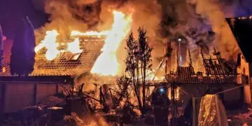 Przed świętami stracili dach nad głową. Pożar w Nowym Stawie