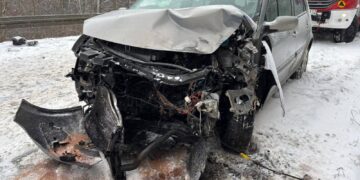 Wypadek na DW896. Pięć osób poszkodowanych