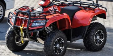 Pijany naczelnik na quadzie. Sprawa trafi do sądu