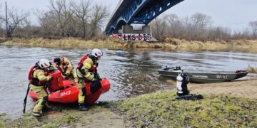 Ćwiczenia SGRW-N 'Łomża’ zmieniły się w prawdziwą akcję