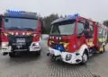 Historyczna chwila. Dwa nowe wozy dla OSP w Lidzbarku