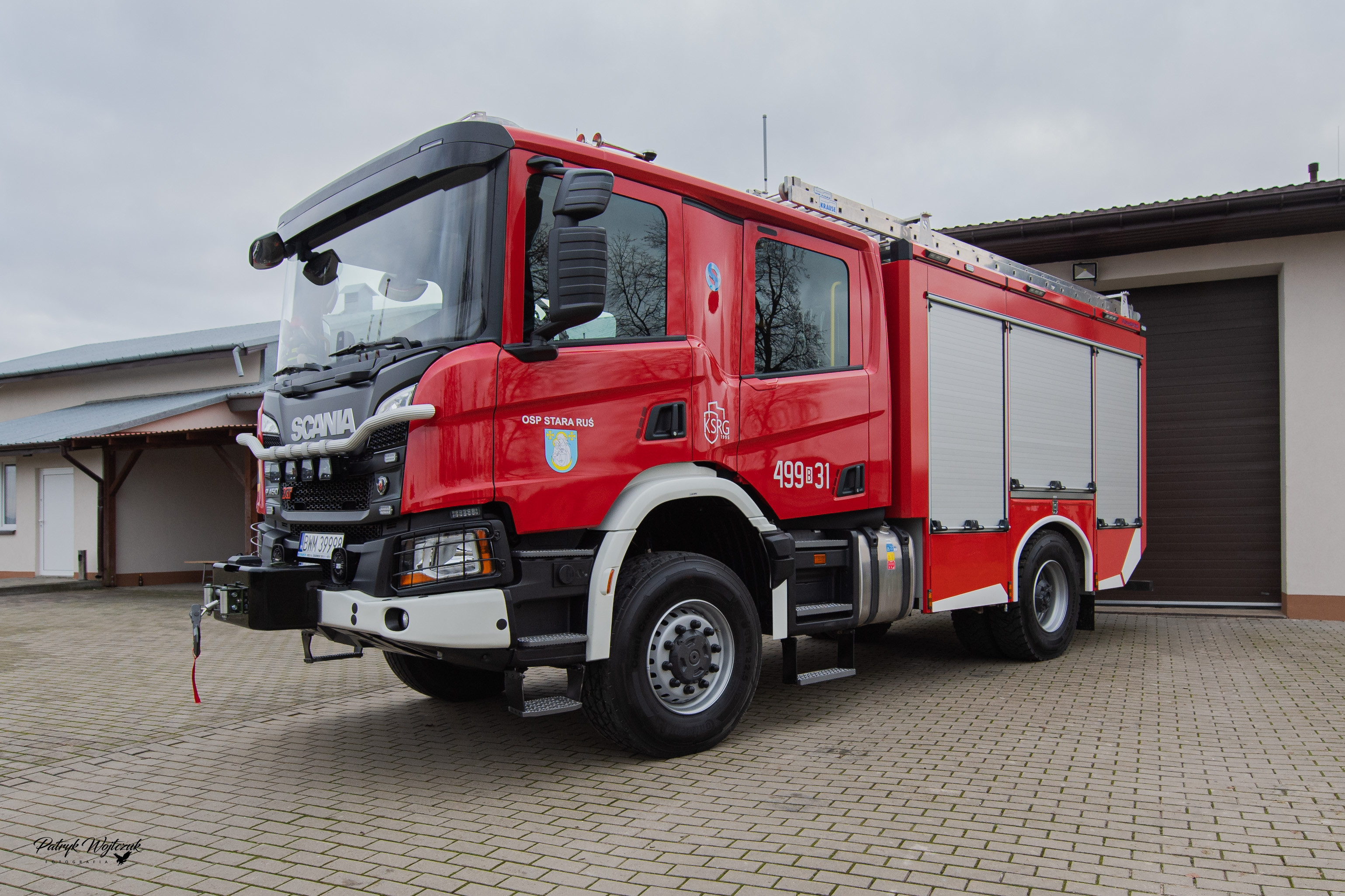 OSP Stara Ruś ma nowy wóz. Scania zastąpiła MAN-a