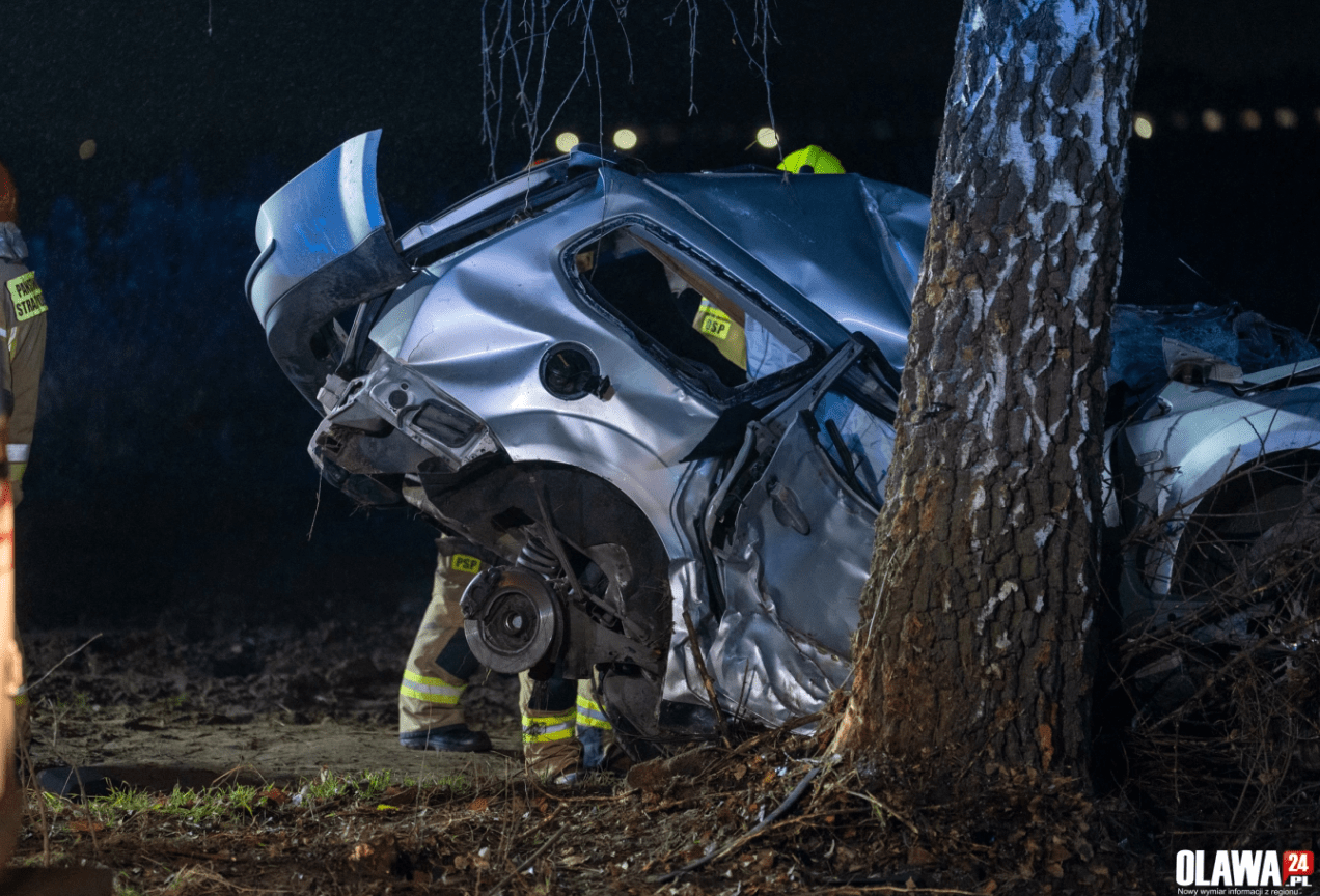 Tragedia na DW-455. W wypadku zginęły dwie osoby