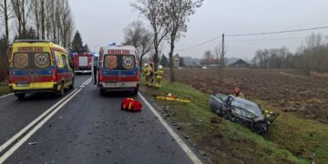 Śmiertelny wypadek na DK79 w Winiarach Dolnych