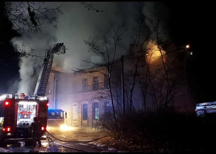 Foto. OSP Leszno Górne