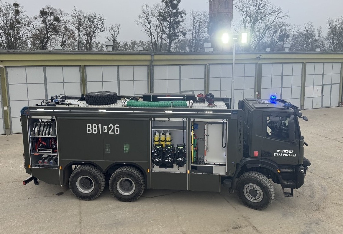 Ciężkie Iveco dla Wojskowej Straży Pożarnej CSWL