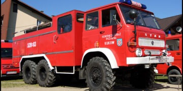 45 lat gaśniczego Stara 266 w polskiej straży pożarnej