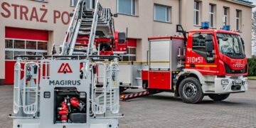 Łódzka Komenda Wojewódzka PSP zamawia drabiny mechaniczne