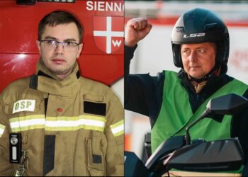 Wspólna akcja ratunkowa w Siennie. Szybka reakcja uratowała życie