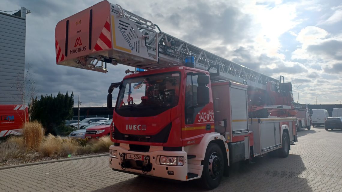 Oni nie czekali. Drabiny Magirusa zastąpiły te od Rosenbauera