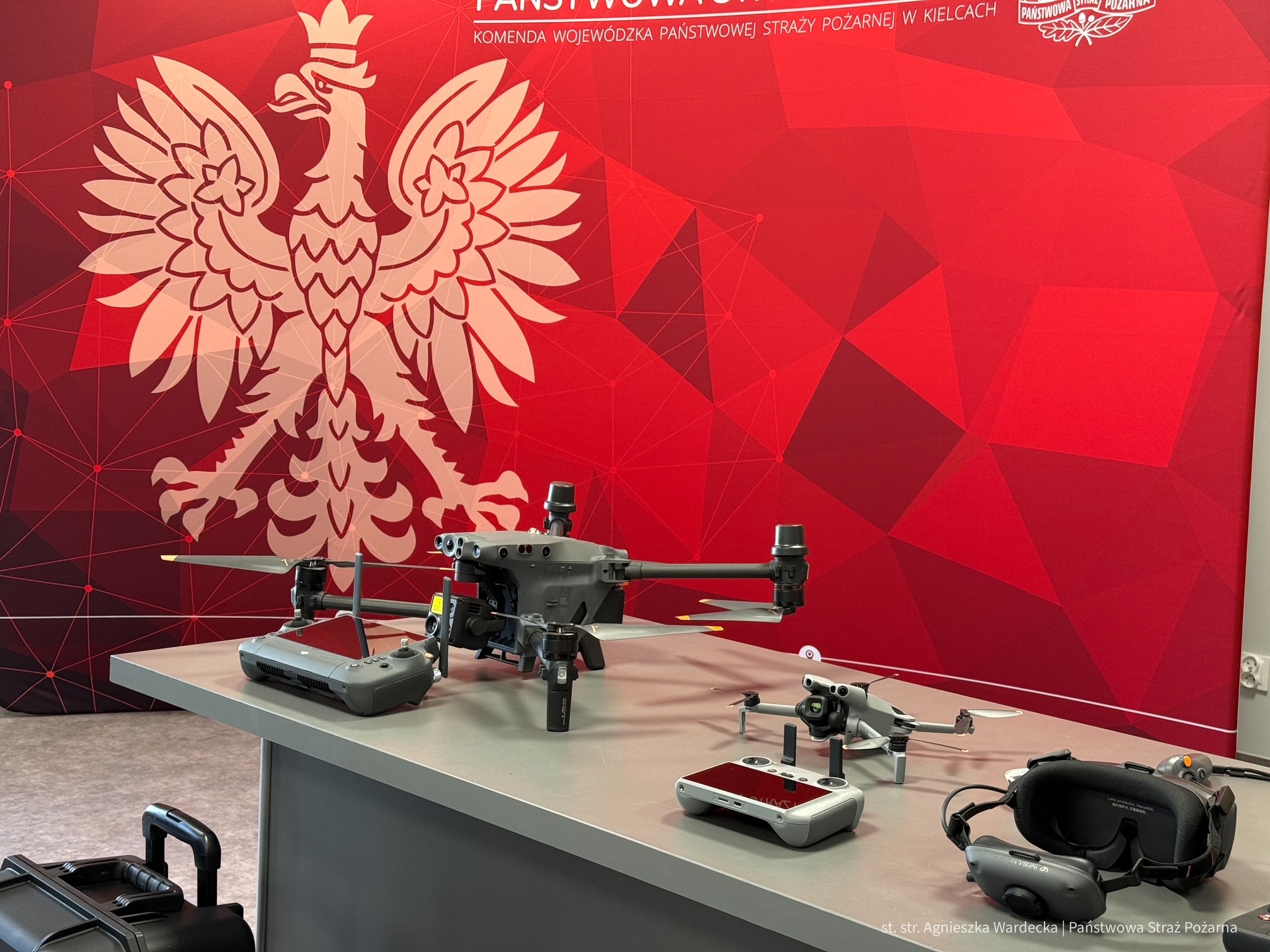 Drony dla świętokrzyskiej straży pożarnej