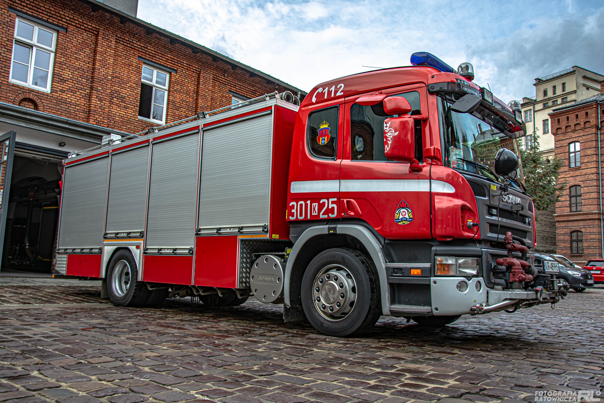 Tunelowa Scania kończy służbę w JRG 1 Kraków