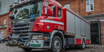 Tunelowa Scania kończy służbę w JRG 1 Kraków