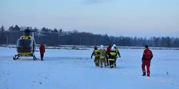 Wypadek podczas kuligu. Wezwano śmigłowiec LPR