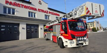 Magirus za ‘uziemionego’ Rosenbauera. Nowa drabina JRG Chełm