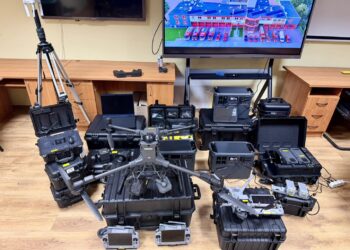 Drony usprawnią działania kaliskiej straży pożarnej